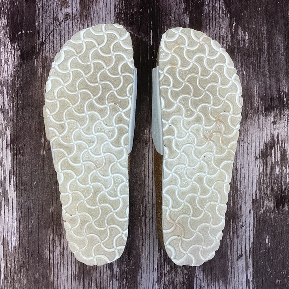 Birkenstock Madrid BIG BUCKLE flats SANDALS white 40 us 9 - Picture 7 of 7